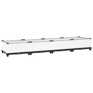 vidaXL Hochbeet 160x40x23 cm Polypropylen