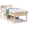 vidaXL Massivholzbett ohne Matratze 75x190 cm Kiefernholz