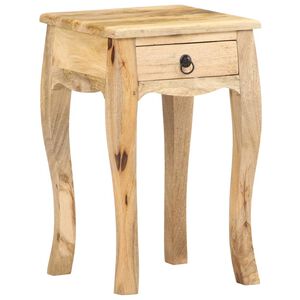 vidaXL Nachttisch 28x28x46 cm Massivholz Mango