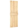vidaXL T&uuml;r NARVIK 70x210 cm Massivholz Kiefer