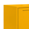 vidaXL Highboard Senfgelb 68,5x38,5x107 cm Stahl