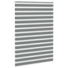 vidaXL Doppelrollo Dunkelgrau 160x230cm Stoffbreite 155,9 cm Polyester