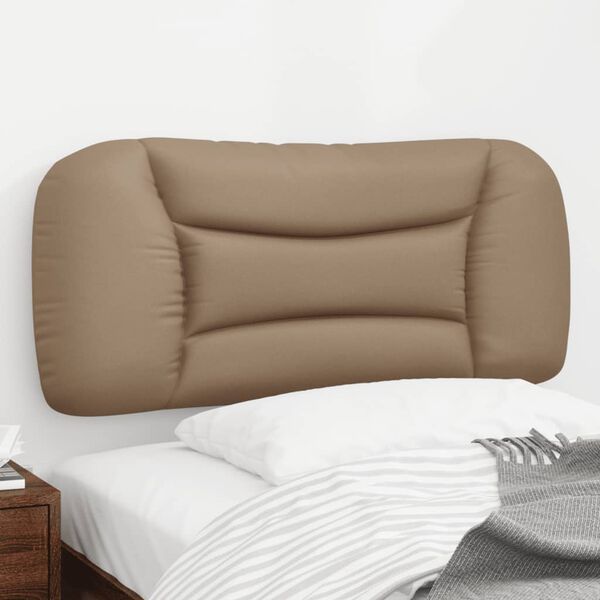 vidaXL Kopfteil-Kissen "Hvar" Cappuccino-Braun 90 cm Kunstleder