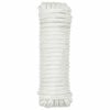 vidaXL Bootsseil 15 m 2 Wei&szlig; Polyester