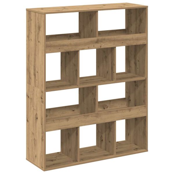 vidaXL B&uuml;cherregal Artisan-Eiche 100x33x125,5 cm Holzwerkstoff