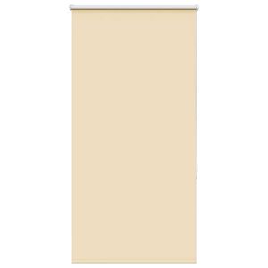 vidaXL Verdunkelungsrollo Beige 75x130cm Stoffbreite 70,7 cm Polyester