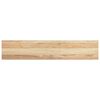 vidaXL Fensterb&auml;nke 2 Stk. Unbehandelt 100x20x2 cm Massivholz Eiche