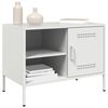 vidaXL TV-Schr&auml;nke 2 Stk. Wei&szlig; 68x39x50,5 cm Stahl