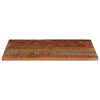 vidaXL Tischplatte 100x50x3,8 cm Rechteckig Altholz Massiv