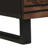 vidaXL Hochboard Braun 60 x 33 x 100 cm massives Mangoholz