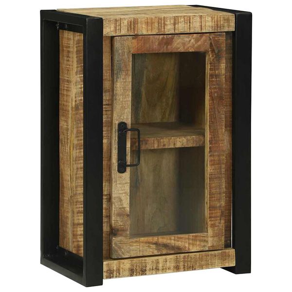 vidaXL Badezimmerschrank Braun 40 x 30 x 60 cm Massivholz Mango