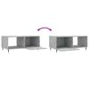 vidaXL Couchtisch Betongrau 90x50x40 cm Holzwerkstoff