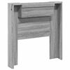 vidaXL Kopfteil Graues Sonoma 100 x 16,5 x 103,5 cm Holzwerkstoff