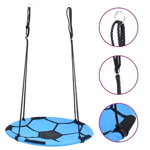 vidaXL Fu&szlig;ball-Nestschaukel 100 cm