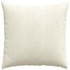 vidaXL Sofakissen 2 St&uuml;ck Creme 80 x 80 cm Cordstoff