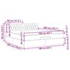 vidaXL Ottoman-Bett mit Matratze Taupe 160x200 cm Stoff