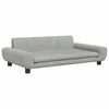 vidaXL Hundebett Hellgrau 100x54x33 cm Samt