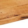 vidaXL Tischplatte mit Baumkante 70x60x3,8 cm Massivholz Mango