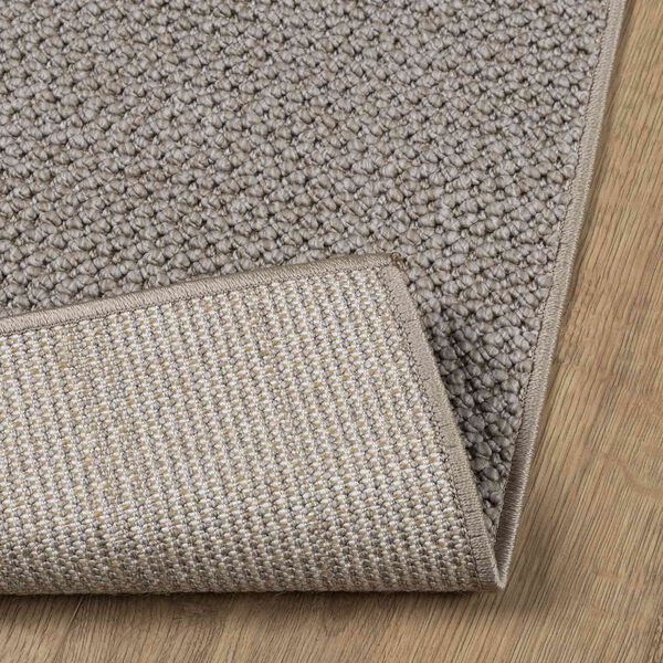 vidaXL Bereichsteppiche Rechtwinklig LUGO Taupe 170 x 120 cm Polyester