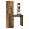 vidaXL Schreibtisch 2 pcs Altholz