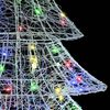 vidaXL Weihnachtsbaum mit 100 LEDs Mehrfarbig 120 cm Acryl