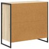vidaXL Sideboard mit Schubladen Sonoma 79 x 36 x 75.5 cm Holzwerkstoff