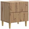 vidaXL Nachttisch Artisan-Eiche 43 x 34,5 x 48 cm Holzwerkstoff