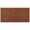 vidaXL Fensterbank Braunes Holz 80 x 45 x 4,5 cm PVC