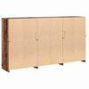 vidaXL Sideboard Altholz 181,5 x 37 x 100 cm Holzwerkstoff