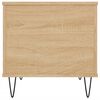vidaXL Couchtisch Sonoma-Eiche 60x44,5x45 cm Holzwerkstoff