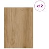 vidaXL Dekoplatten 12 pcs Artisan-Eiche 30 x 42 x 0,27 cm