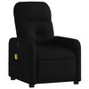vidaXL Massage-Relaxsessel, schwarzer Stoff