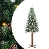 vidaXL Schlanker Weihnachtsbaum Gr&uuml;n 180 cm