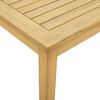 vidaXL Garten-Couchtisch 45x45x36 cm Massivholz Akazie