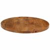vidaXL Tischplatte &Oslash; 40x3,8 cm Rund Massivholz Mango