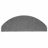 vidaXL Stufenmatten Selbstklebend 15 Stk. 65x22,5x3,5 cm Grau