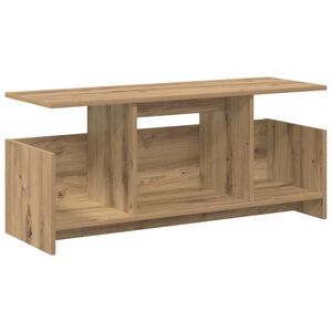 vidaXL TV-St&auml;nder 102 x 35 x 45 cm Artisan-Eiche Holzwerkstoff