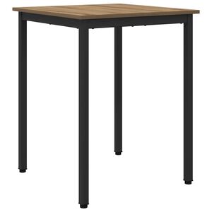 vidaXL Esstische 60 x 60 x 75 cm Holzwerkstoff Artisan-Eiche