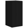 vidaXL TV-Schrankset 6 pcs Schwarz Holzwerkstoff