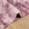 vidaXL Teppich Shaggy Hochflor NAVARRA Altrosa 200x290 cm Polyester