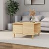 vidaXL Couchtisch Sonoma-Eiche 55x55x36,5 cm Holzwerkstoff