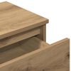 vidaXL Nachttisch Artisan-Eiche 40x30x39 cm Holzwerkstoff