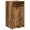 vidaXL Schminktisch mit Speicher Braun 50 x 41 x 135 cm Holzwerkstoff