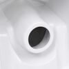 vidaXL Keramik-Toilette Abgang Horizontal Wei&szlig;