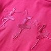Kinder-Langarmshirt Knallrosa 140