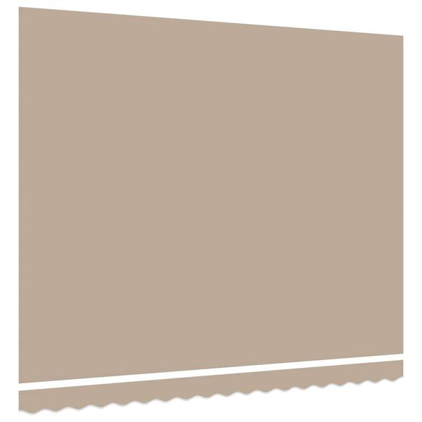 vidaXL Markisenersatzstoff Beige 380 x 295 cm Polyester