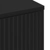 vidaXL Couchtisch Schwarz Eichen-Optik 90 x 49 x 46 cm Holzwerkstoff