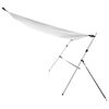 vidaXL T-Top-Beschattungsverl&auml;ngerung Wei&szlig; 170x208x(115-183) cm