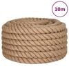 vidaXL Juteseil 10 m L&auml;nge 40 mm St&auml;rke