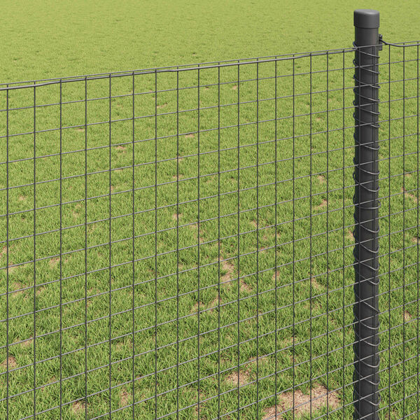 vidaXL Geschwei&szlig;ter Drahtzaun Gr&uuml;n 1,2 x 10 m
